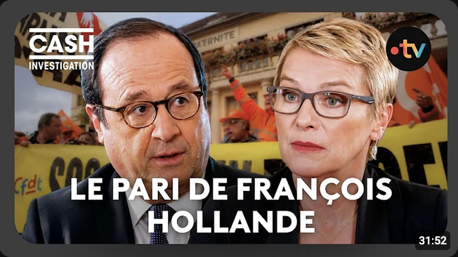 Screenshot 2026-08-03 at 12-07-38 François Hollande et le CICE un cadeau fiscal à 100 milliards d’euros - Cash investigation 19_11_19 - YouTube
