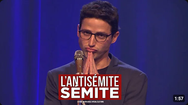 Screenshot 2026-08-16 at 15-45-42 Lantisémite sémite (extrait du spectacle spécial élections) - YouTube