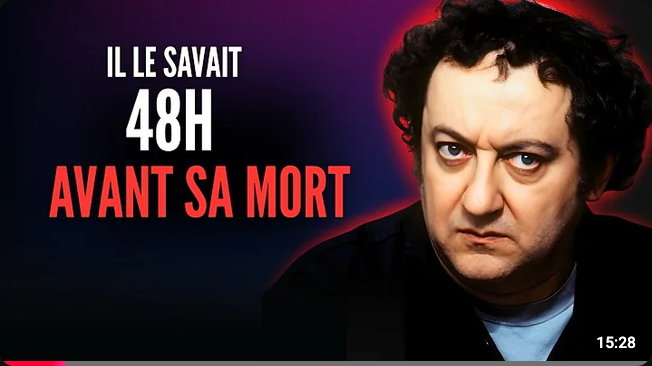 Screenshot 2026-08-16 at 17-21-06 La Vérité Sur la Mort de Coluche - Il LAvait Prédit - YouTube