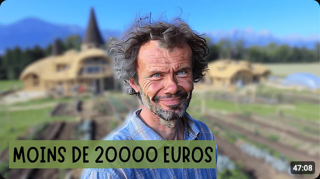 Screenshot 2026-09-04 at 12-27-28 VISITE MAISON AUTONOME (terre paille conteneur biogaz piscine naturelle recyclage de leau...) - YouTube