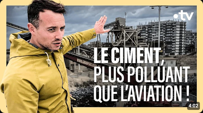 Screenshot 2026-09-04 at 17-35-59 Pourquoi le ciment pollue-t-il - Sur le front avec Hugo Clément - YouTube