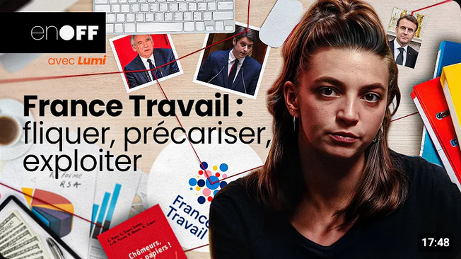 Screenshot 2026-09-08 at 15-03-55 FRANCE TRAVAIL fliquer précariser exploiter 🔎 En OFF avec Lumi - YouTube